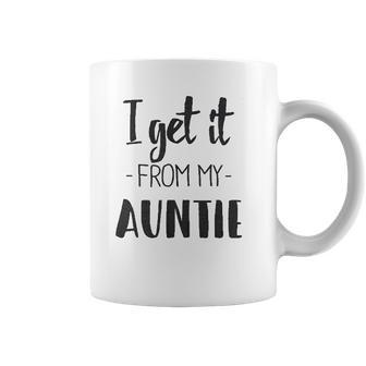 I Get It From My Auntie Creeper Funny Family Baby Coffee Mug | Favorety CA