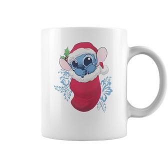 Baby Stitch In Christmas Stocking Coffee Mug | Favorety