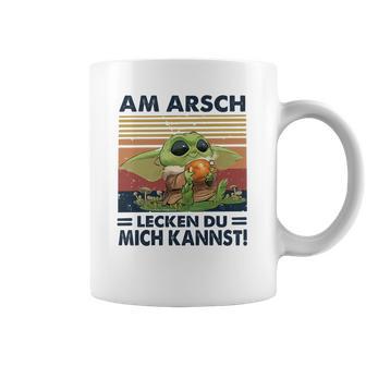 Baby Yoda Am Arsch Lecken Du Mich Kannst Vintage Shirt Mf Coffee Mug | Favorety CA