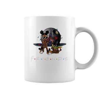 Baby Yoda Baby Groot And Death Star Friends Coffee Mug | Favorety AU