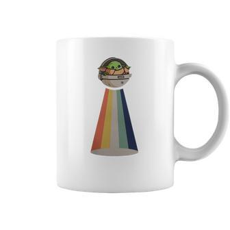 Baby Yoda Ufo Vintage Sweater Coffee Mug | Favorety CA