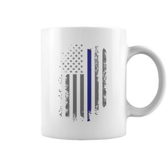 Back The Blue Usa Flag Police Lives Matter Coffee Mug | Favorety CA