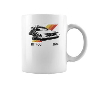 Back To The Future 35Th Retro Stripe Delorean Coffee Mug | Favorety CA