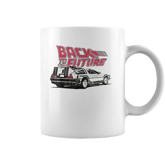 Back To The Future Delorean Graphic Coffee Mug | Favorety UK