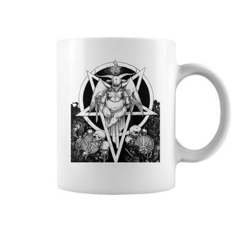 Baphomet Satanist Goat Satanic Dark Art Evil 666 Pentagram Coffee Mug | Favorety