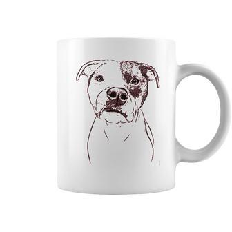 Bare Dexter The Pitbull Dog Triblend Coffee Mug | Favorety DE