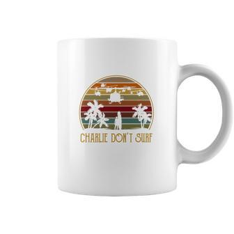 Beekai Charlie Dont Surf Funny Moive Coffee Mug | Favorety CA