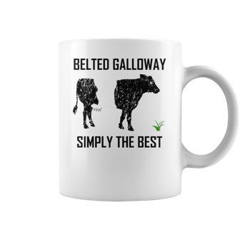 Belted Galloway Simply The Best Vintage Cow Gift Coffee Mug | Favorety