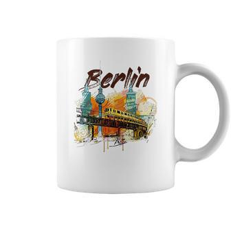 Berlin Landmarks U Bahn Subway Coffee Mug | Favorety