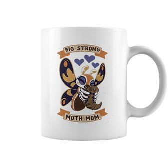 Big Strong Moth Mom Mothra Athletic Gray Coffee Mug | Favorety AU