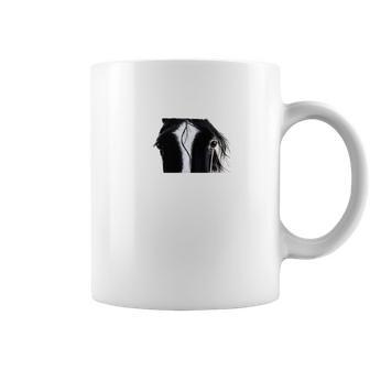 Black Horse Jacks Eyes Coffee Mug | Favorety AU