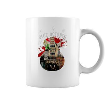 Blue October Guitar Signatures Shirt Coffee Mug | Favorety