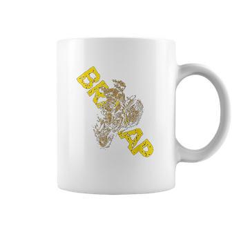 Braaap Funny Motocross Engine Coffee Mug | Favorety AU