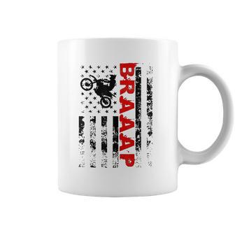 Braaap Vintage Usa American Flag Coffee Mug | Favorety CA