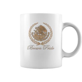 Brown Pride Mexican Heritage Flag Coffee Mug | Favorety UK