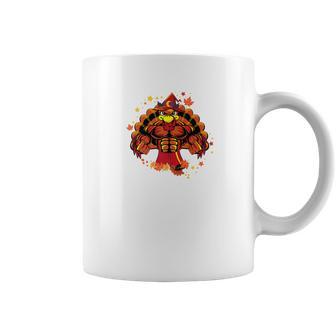 Buff Turkey Bodybuilding Fitness Thanksgiving Gym Coffee Mug | Favorety DE