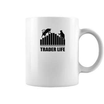 Bulls Vs Bears Day Trader Life Coffee Mug | Favorety CA