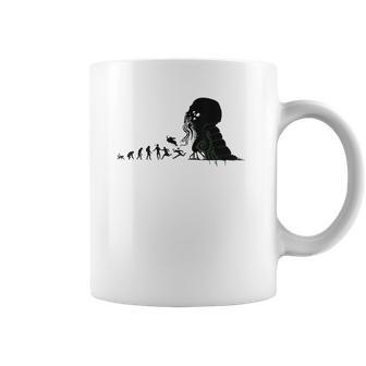 Call Of Cthulhu Lovecraftian Evolution Scifi Necronomicon Coffee Mug | Favorety DE