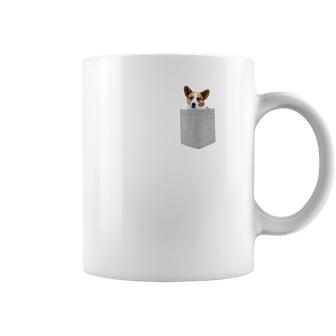 Cardigan Welsh Corgi Dog In Your Pocke Coffee Mug | Favorety DE