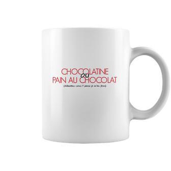 Chocolatine Ou Pain Au Chocolat Perso Je Men Fous Coffee Mug | Favorety UK