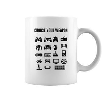 Choose Your Weapon Controller Gamer Coffee Mug | Favorety AU