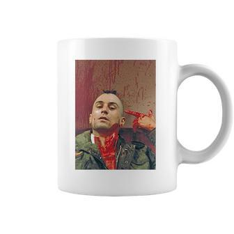 Classic 70S Movie Taxi Driver Travis Bickle Blood Soaked Cool Movie Coffee Mug | Favorety