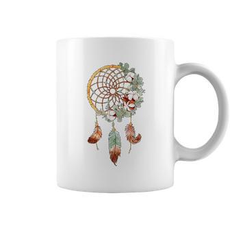 Colorful Dreamcatcher Feathers Tribal Native American Indian Coffee Mug | Favorety UK