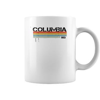 Columbia Area Code Vintage Retro Coffee Mug | Favorety AU