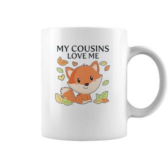 My Cousins Love Me Little Fox Baby Coffee Mug | Favorety DE