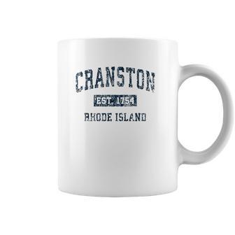 Cranston Rhode Island Ri Vintage Sports Design Coffee Mug | Favorety