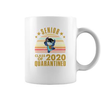 Cute Stitch Disney Senior 2020 Shirt Class Of 2020 Graduation Quarantine Coffee Mug | Favorety