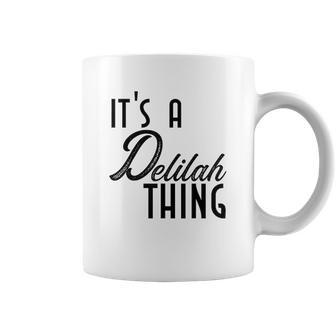 Cute Worlds Best Delilah Ever Coffee Mug | Favorety UK