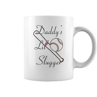 Daddy Lil Slugger Baseball Dad Fathers Day Coffee Mug | Favorety DE