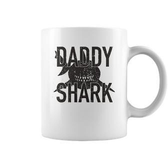 Daddy Shark Black Graphic Best Christmas Gifts For Dad Coffee Mug | Favorety UK