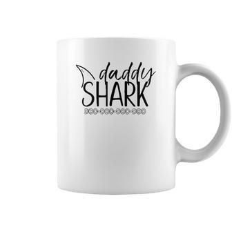 Daddy Shark Doo Doo Cute Best Christmas Gifts For Dad Coffee Mug | Favorety UK