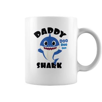 Daddy Shark Gift For Dad Shark Baby Cute Coffee Mug | Favorety AU