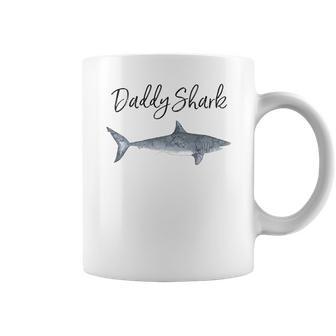 Daddy Shark Gift New Dad Birthday Gifts Coffee Mug | Favorety AU