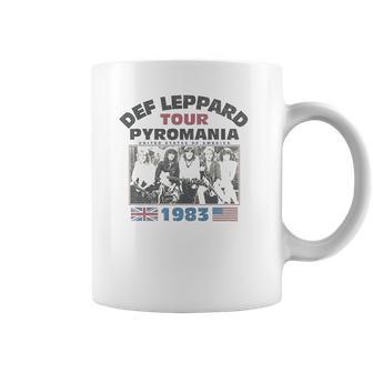 Def Leppard Pyromania Tour Coffee Mug | Favorety