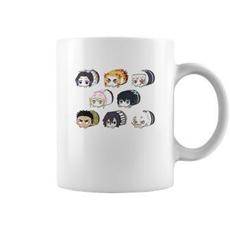 Demon Slayer Cute Worms Coffee Mug | Favorety