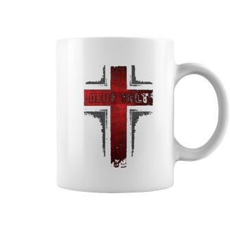 Deus Vult Knight Templar Vintage Coffee Mug | Favorety DE