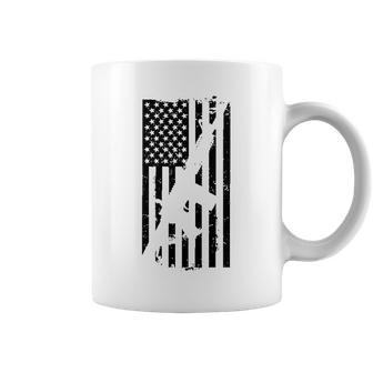 Dion Wear Ar15 American Flag M4 Coffee Mug | Favorety DE