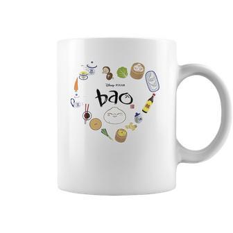 Disney Pixar Bao Ingredients Heart Shaped Graphic Coffee Mug | Favorety DE