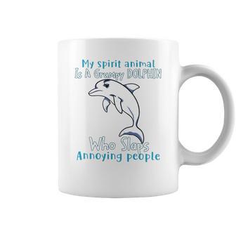 Dolphin Annoying People Dolphin Lovers Coffee Mug | Favorety UK