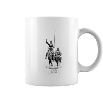 Don Quixote De La Mancha Y Sancho Coffee Mug | Favorety UK