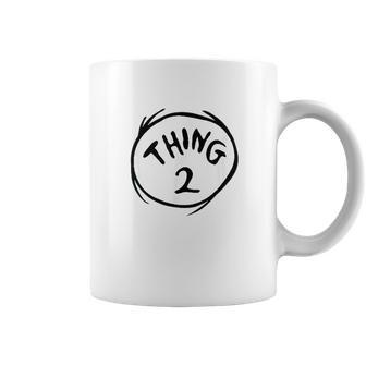 Dr Seuss Thing 2 Emblem Color Option Coffee Mug | Favorety