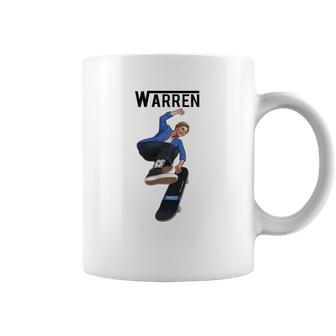 Elizabeth 2020 Warren Vans Logo Parody Coffee Mug | Favorety CA