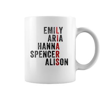 Emily Aris Hanna Spencer Alison Liars Coffee Mug | Favorety UK