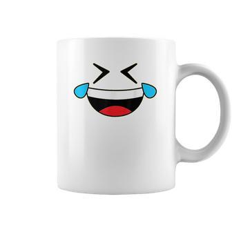 Emojis Costume Crying Laughing Emoticon Tears Coffee Mug | Favorety DE