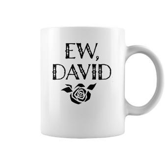 Ew David Alexis Moira Rose Merchandise Black Raglan Basebal Coffee Mug | Favorety CA