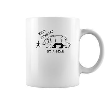 Exit Pursued By A Bear Shakespeare The Winters Tale Coffee Mug | Favorety CA